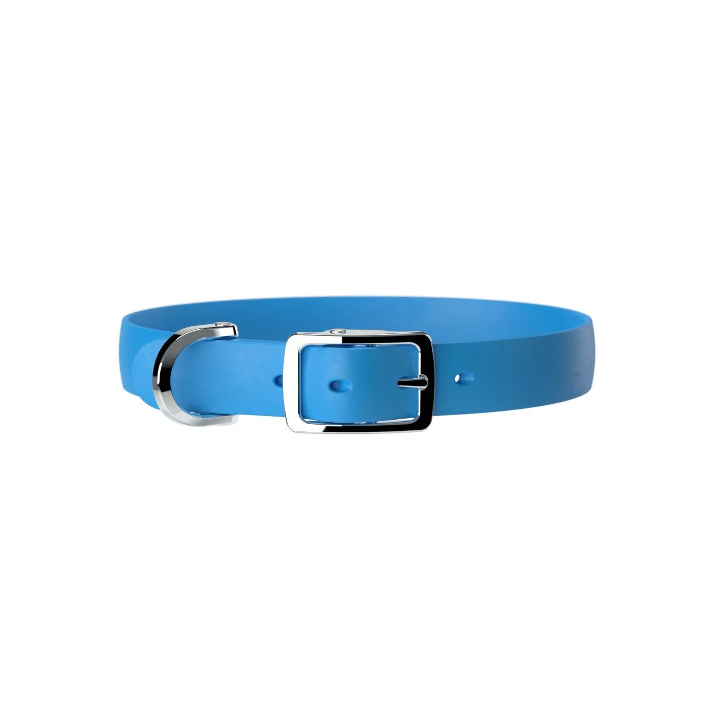 Nuvuq - Bond - Waterproof Dog Collar (Blueberry Blue)