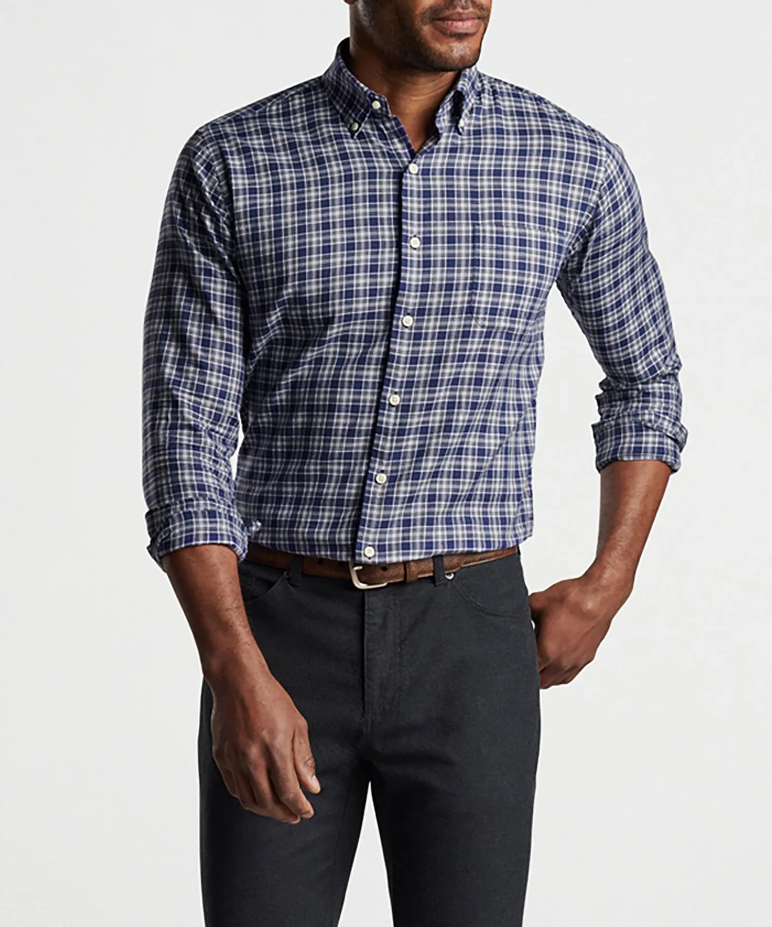 Peter Millar Long Sleeve Haight Sport Shirt