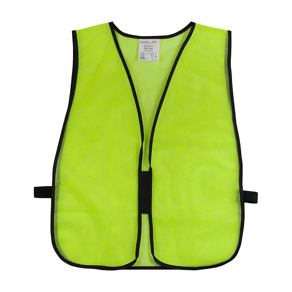 PIP 300-0800-LY Non-ANSI Mesh Safety Vest