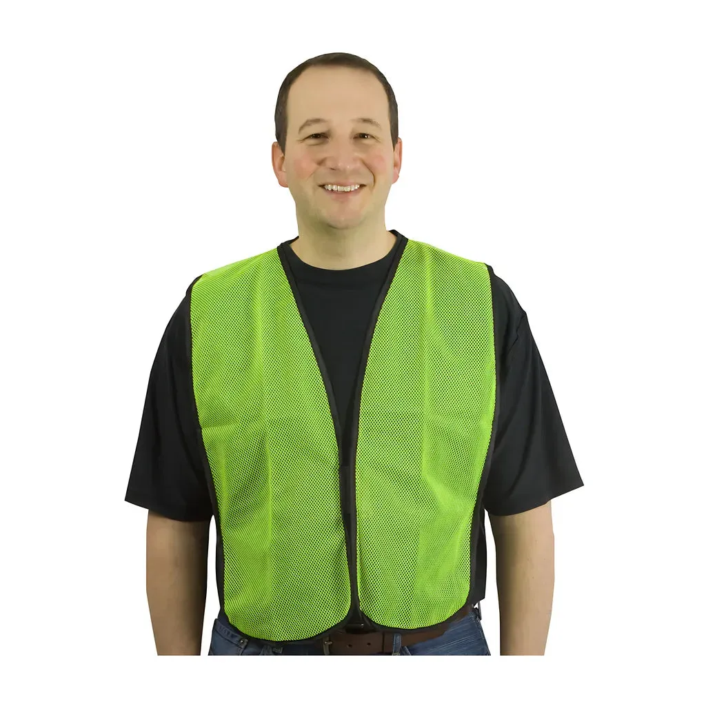 PIP 300-0800-LY Non-ANSI Mesh Safety Vest