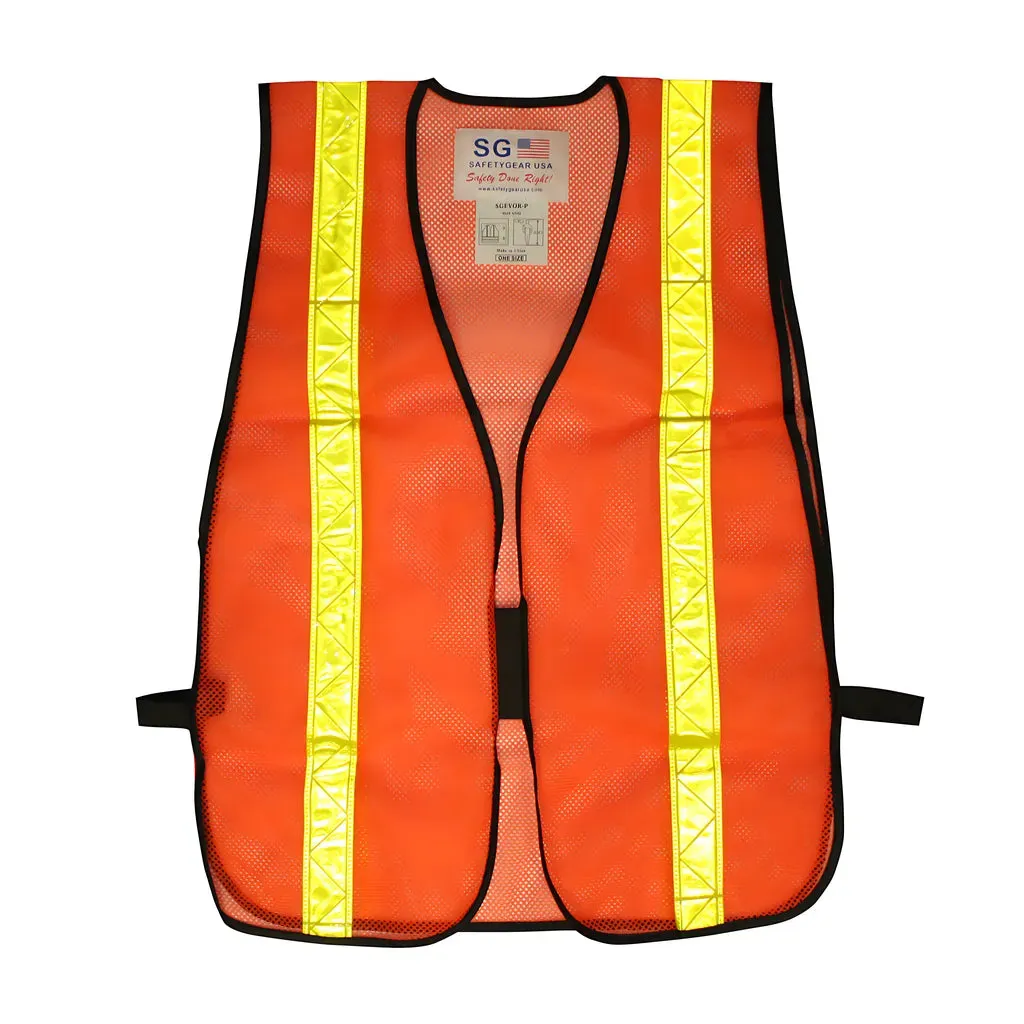 PIP 300-EVOR-POR Non-ANSI Prismatic Tape Mesh Safety Vest