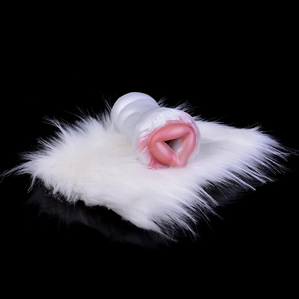 Polar Bear Furry Fleshlight - Wild & Plush Animal Masturbator 🐻‍❄️