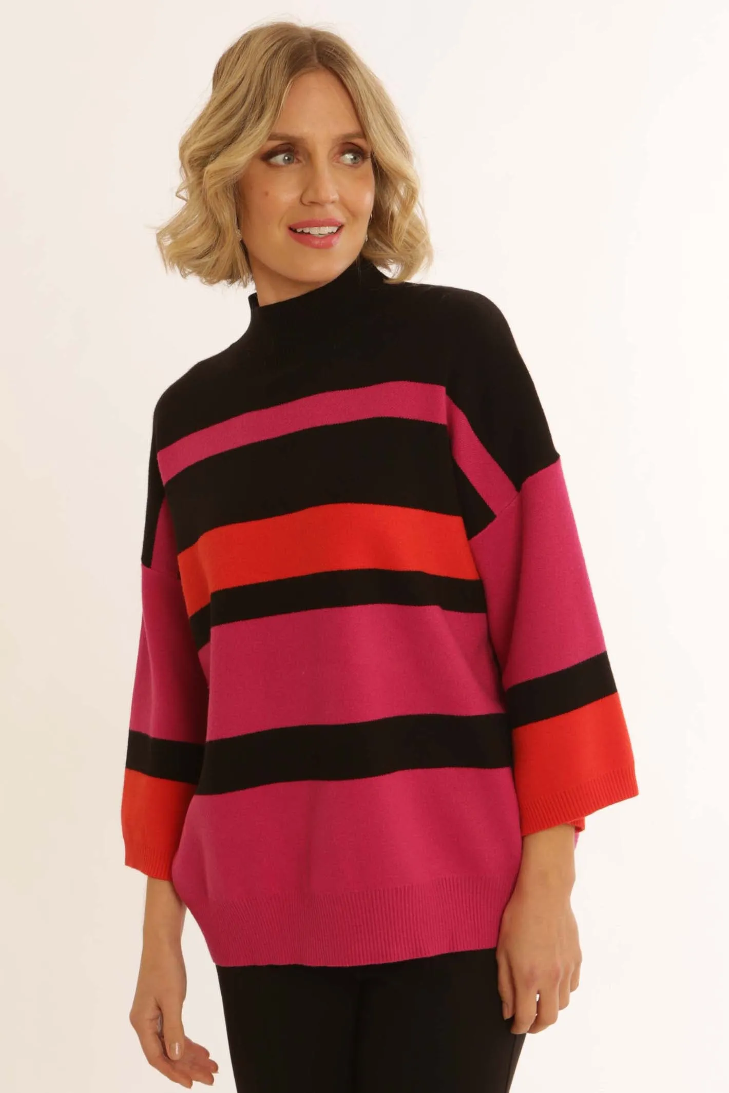 Pomodoro Clothing Stripe Jumper 52450