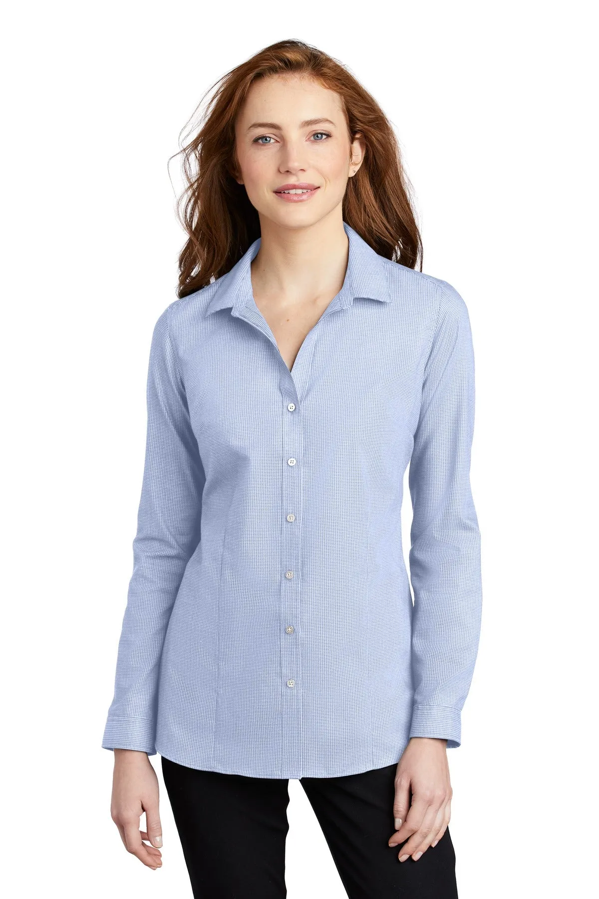 Port Authority ® Ladies Pincheck Easy Care Shirt LW645