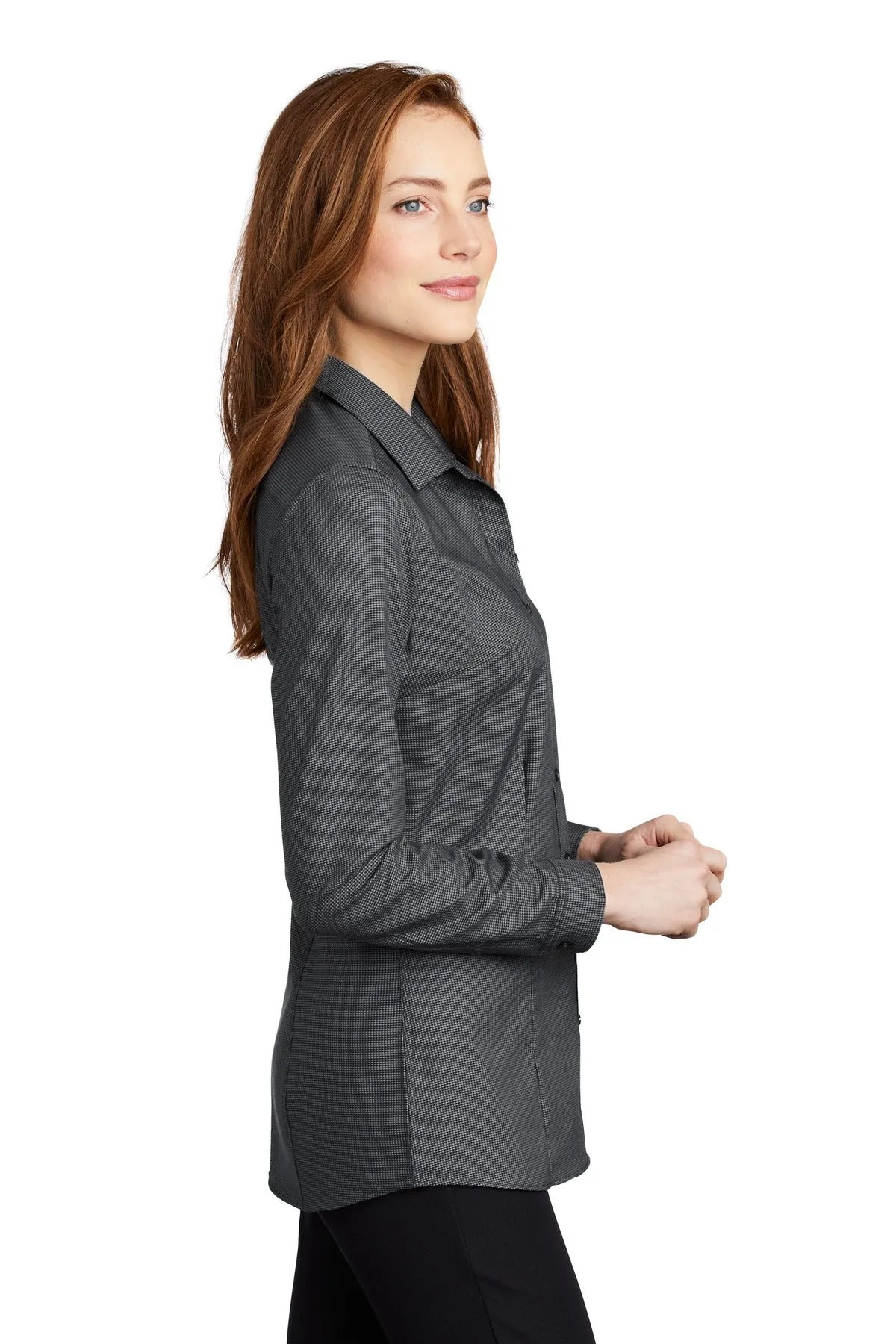 Port Authority ® Ladies Pincheck Easy Care Shirt LW645