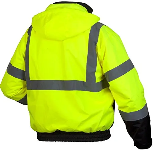 Pyramex RJ3210 Series Lumen X Class 3 Fleece Bomber Safety Jacket