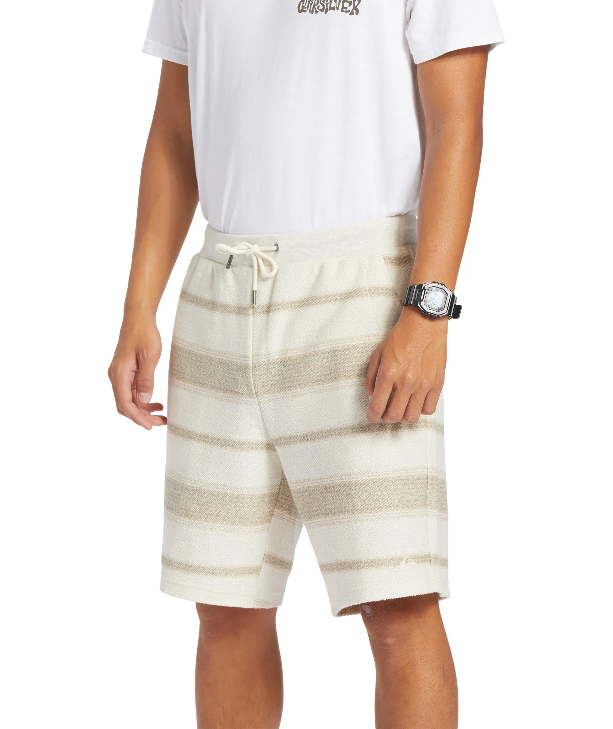 Quiksilver Great Otway Shorts-Olive Gray