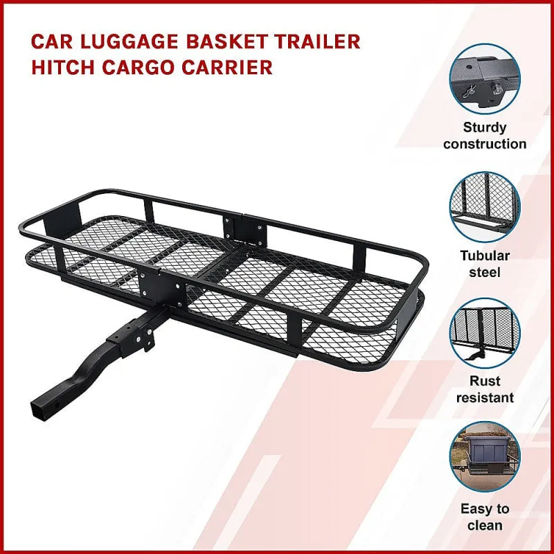 Randy & Travis Basket Trailer Hitch Cargo Carrier