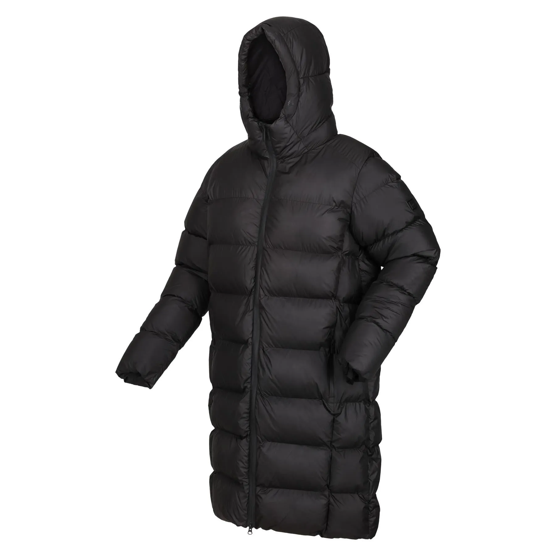 Regatta Mens Hallin Water Repellent Hooded Quilted Coat