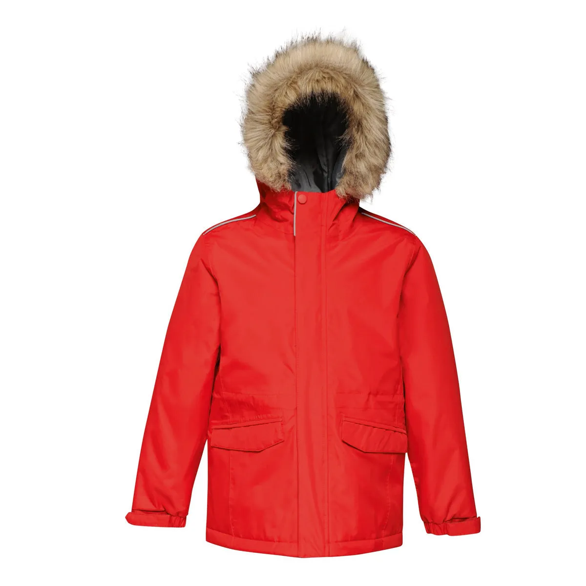 Regatta TRA309 Kids Cadet Parka Jacket - Waterproof & Insulated - Ultimate Protection & Comfort