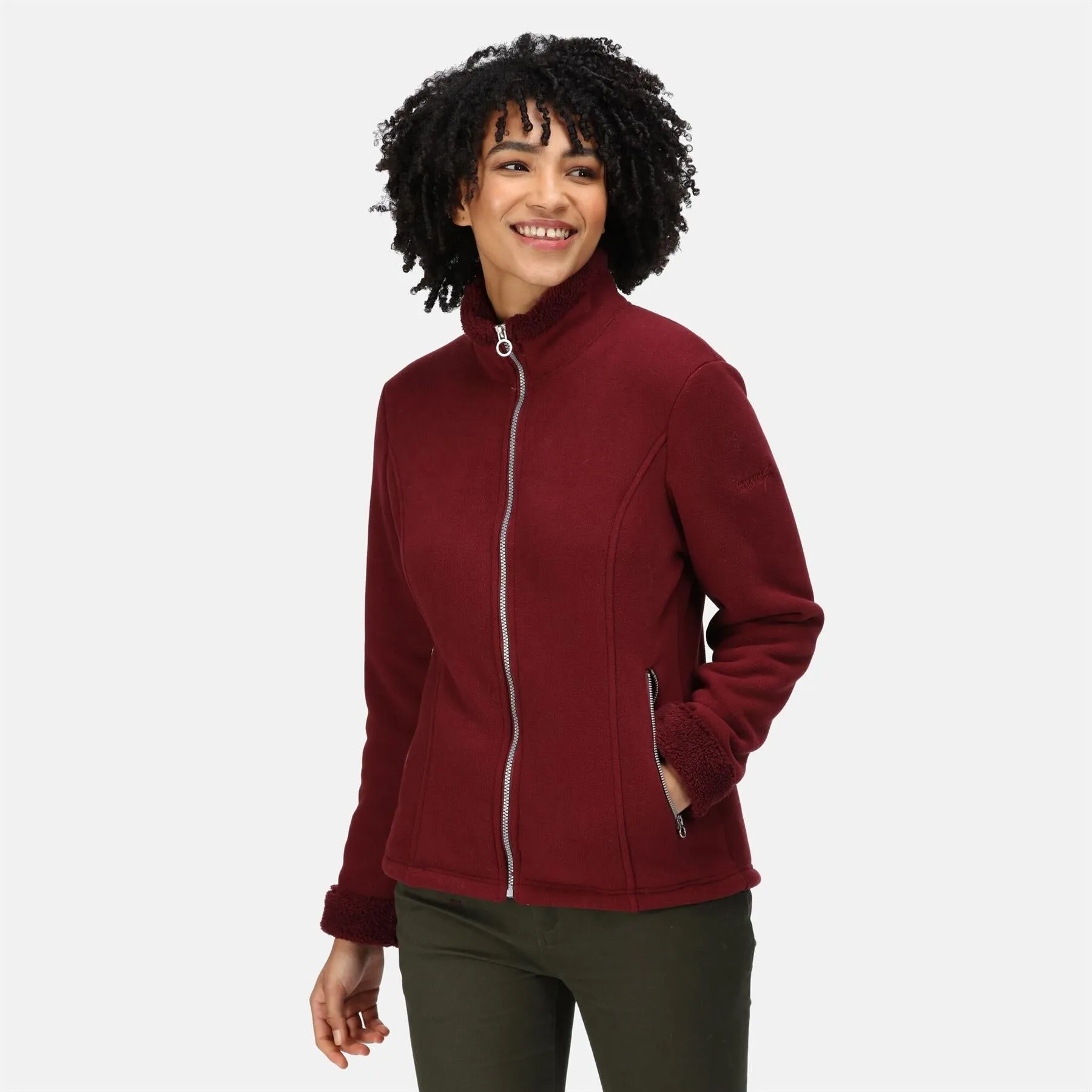 Regatta Womens Brandall Full Zip Heavyweight Fleece Jacket