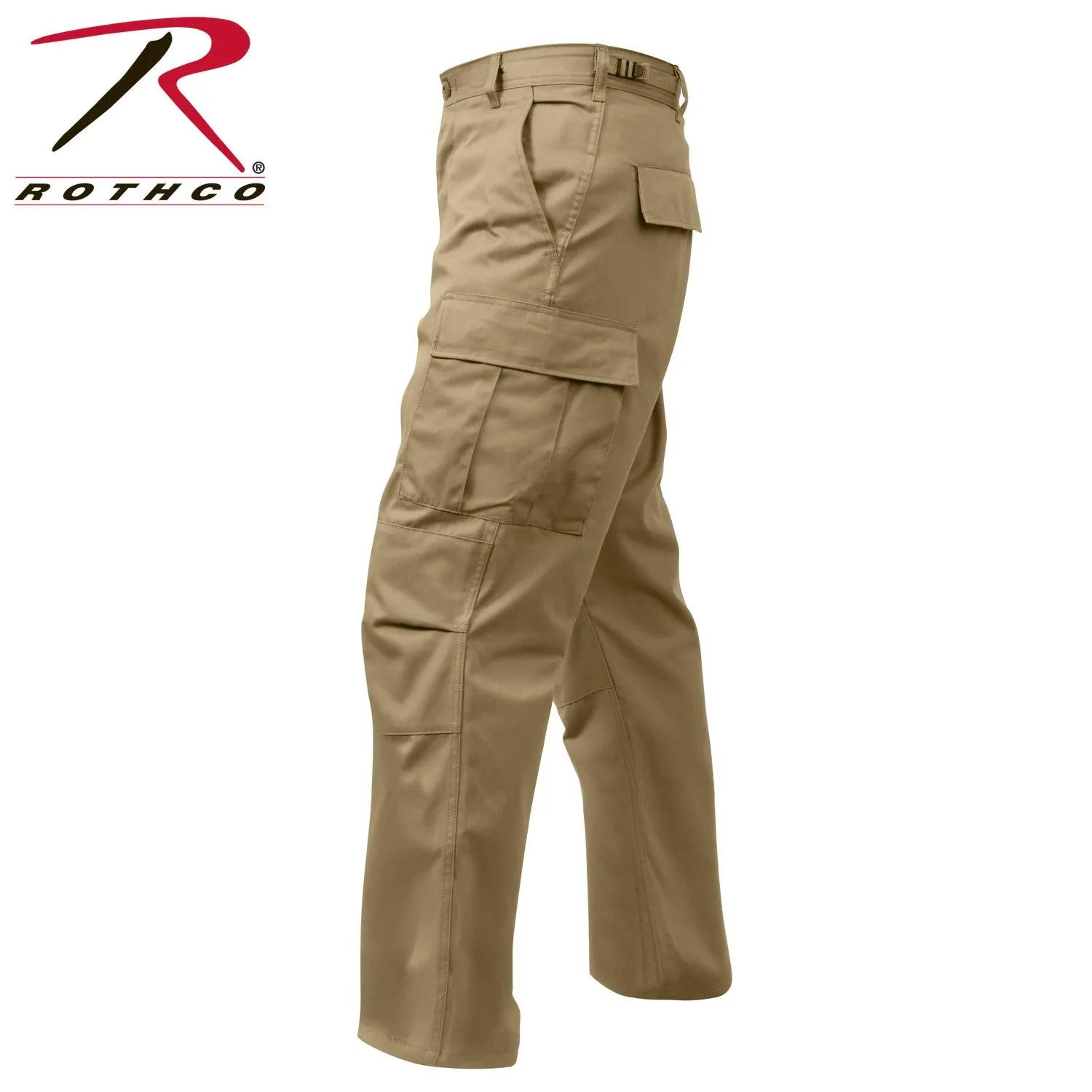 Relaxed Fit Zipper Fly BDU Pants