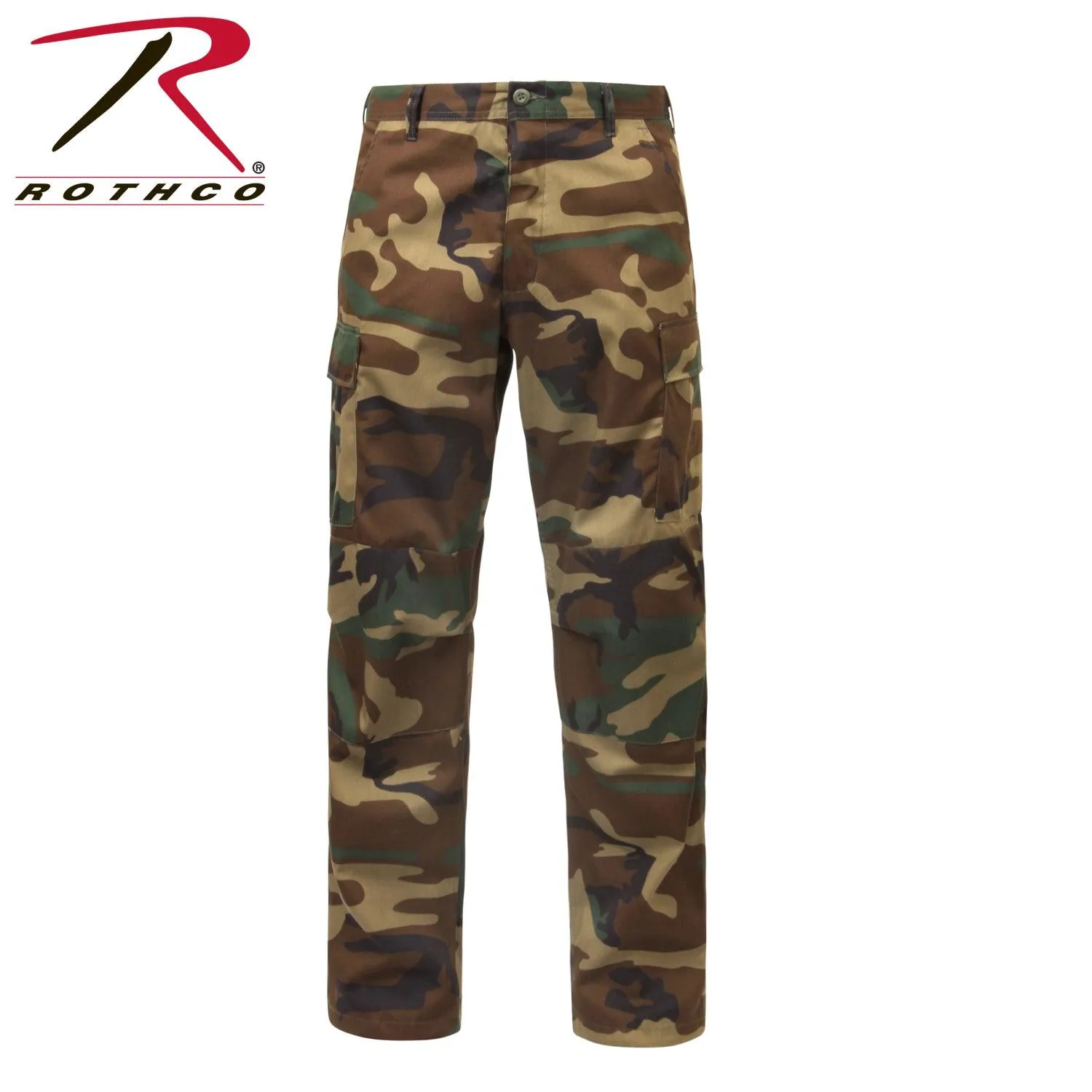 Relaxed Fit Zipper Fly BDU Pants