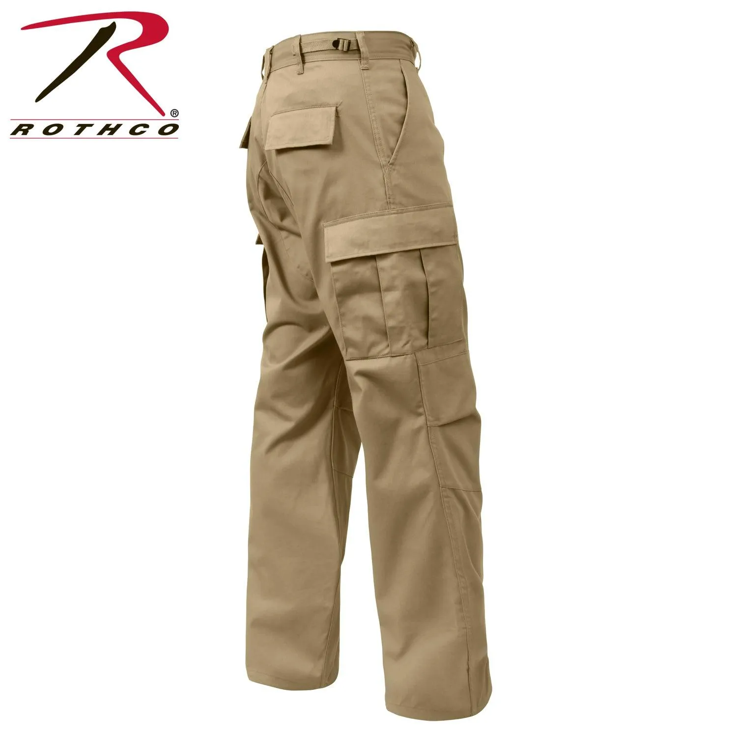 Relaxed Fit Zipper Fly BDU Pants