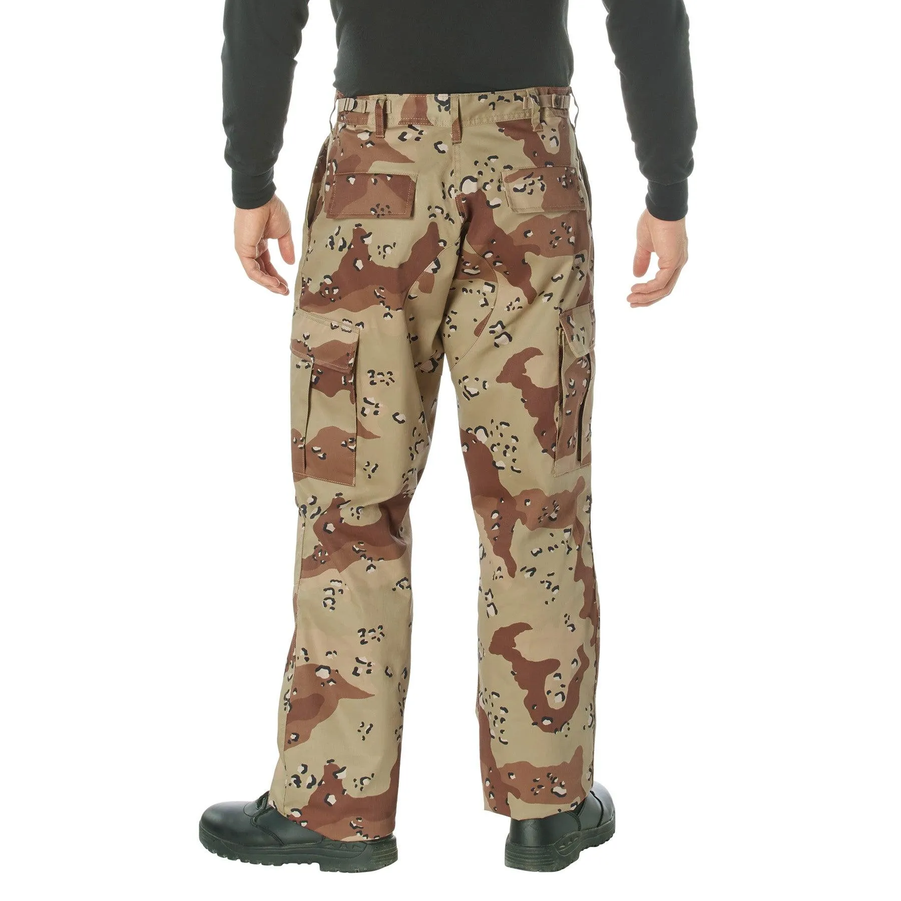 Relaxed Fit Zipper Fly BDU Pants