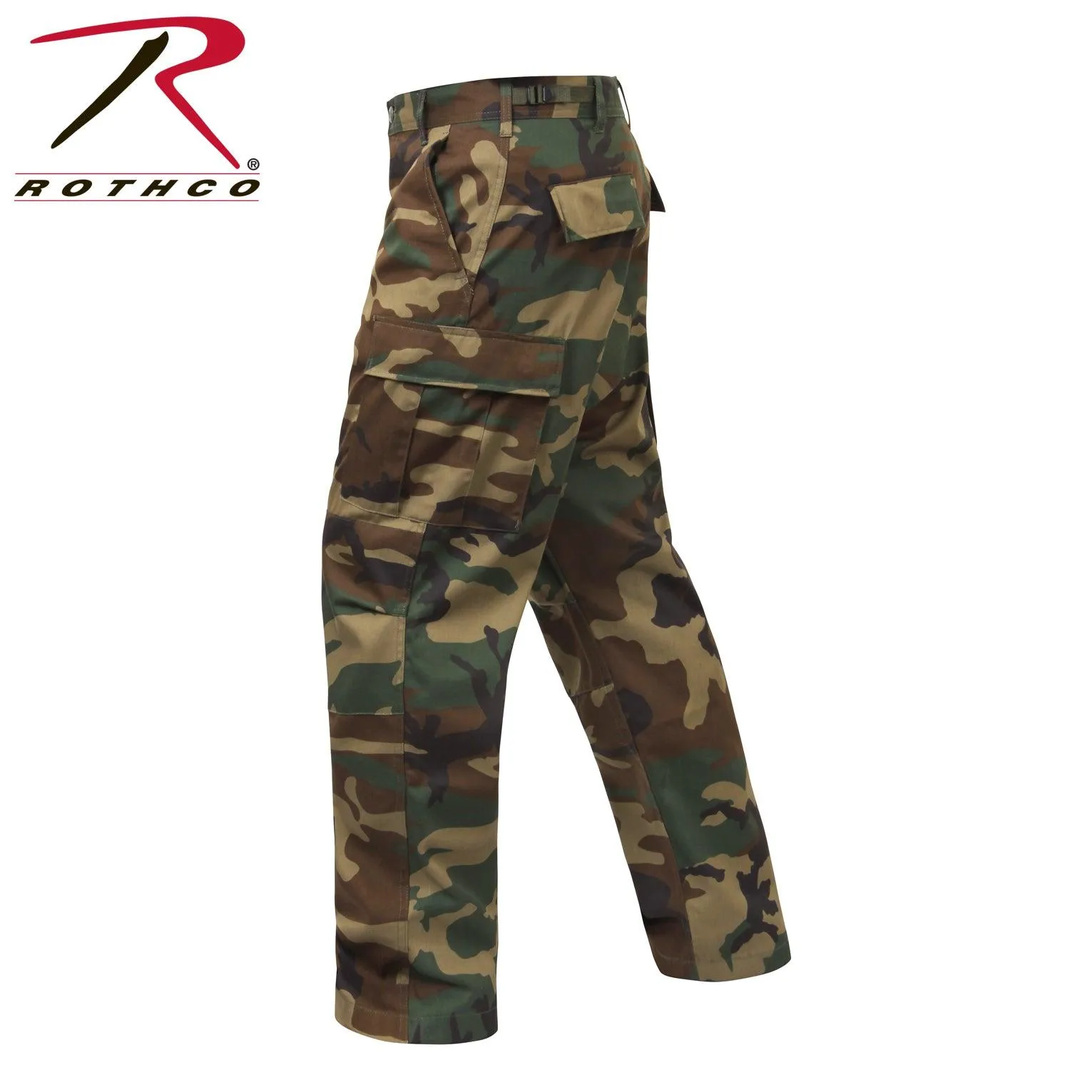 Relaxed Fit Zipper Fly BDU Pants