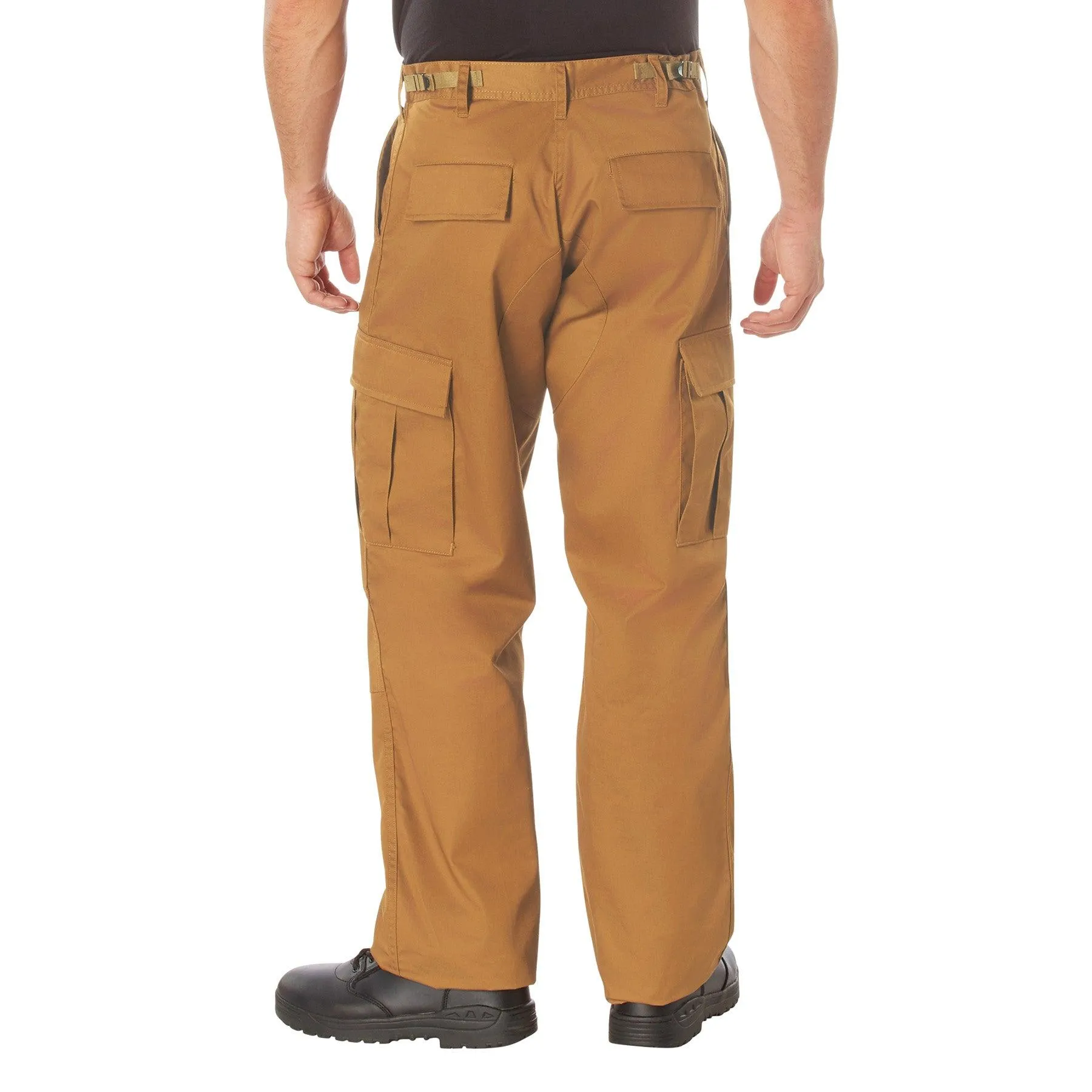 Relaxed Fit Zipper Fly BDU Pants