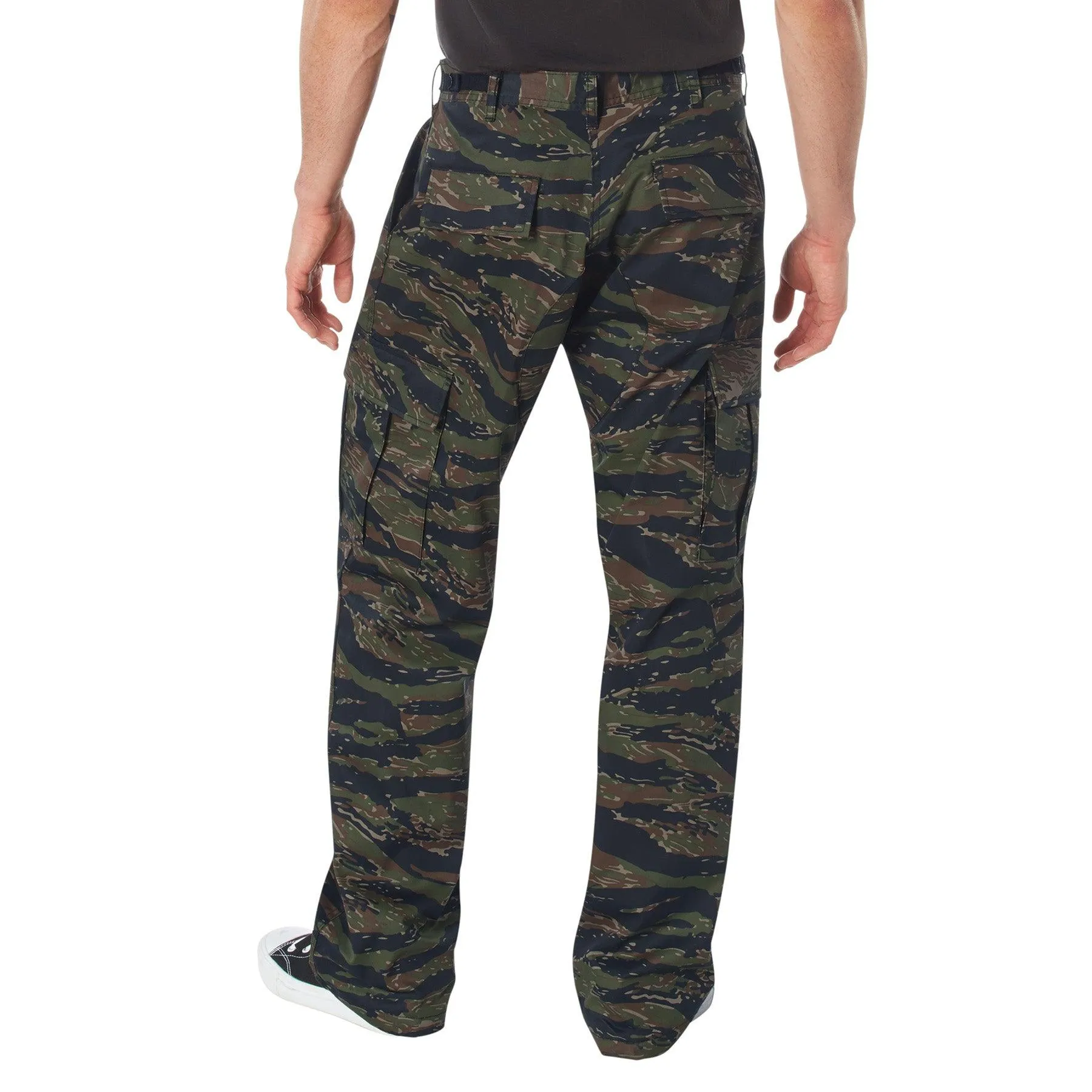 Relaxed Fit Zipper Fly BDU Pants