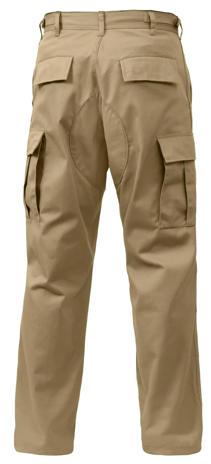 Relaxed Fit Zipper Fly BDU Pants