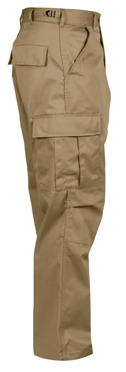 Relaxed Fit Zipper Fly BDU Pants