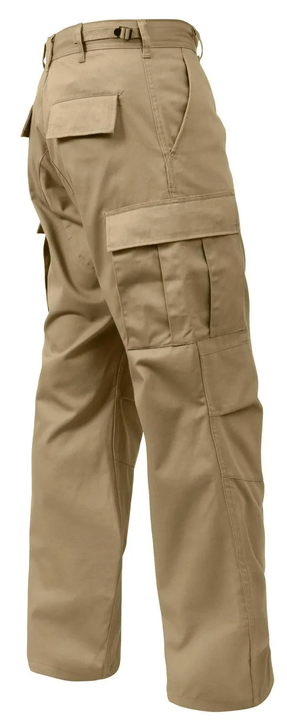 Relaxed Fit Zipper Fly BDU Pants