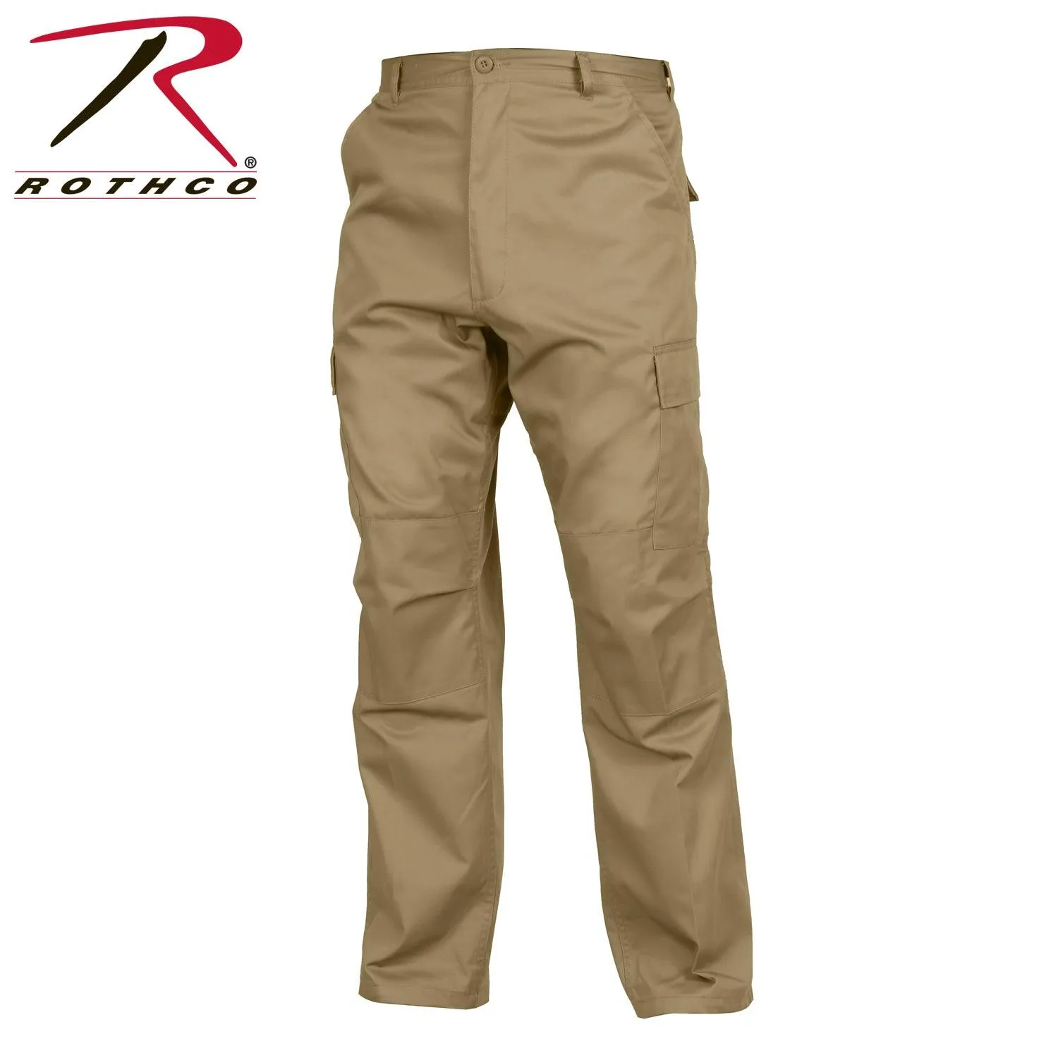 Relaxed Fit Zipper Fly BDU Pants