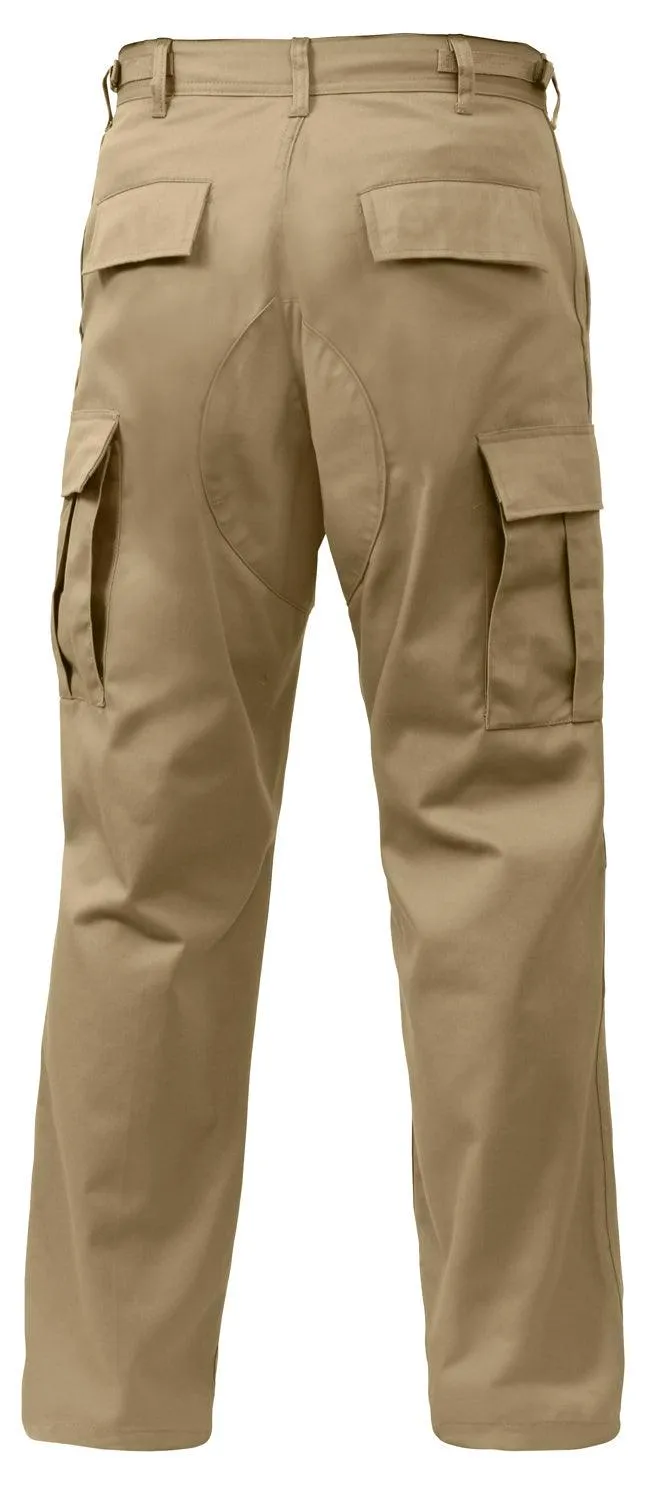 Relaxed Fit Zipper Fly BDU Pants