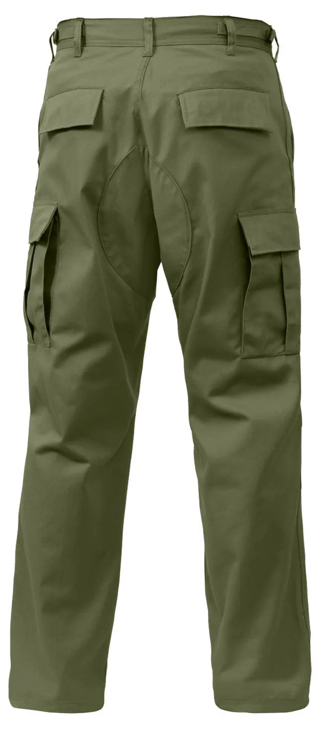 Relaxed Fit Zipper Fly BDU Pants