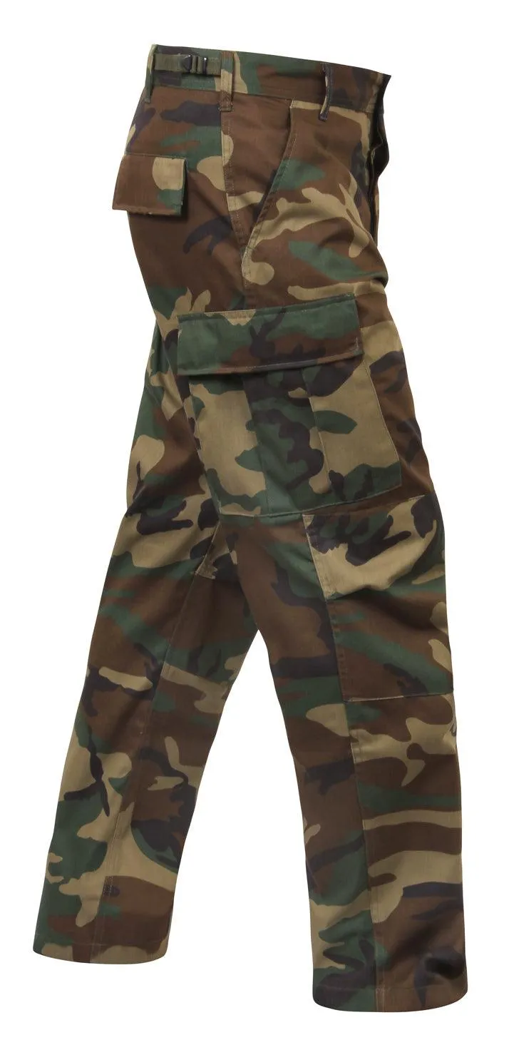 Relaxed Fit Zipper Fly BDU Pants