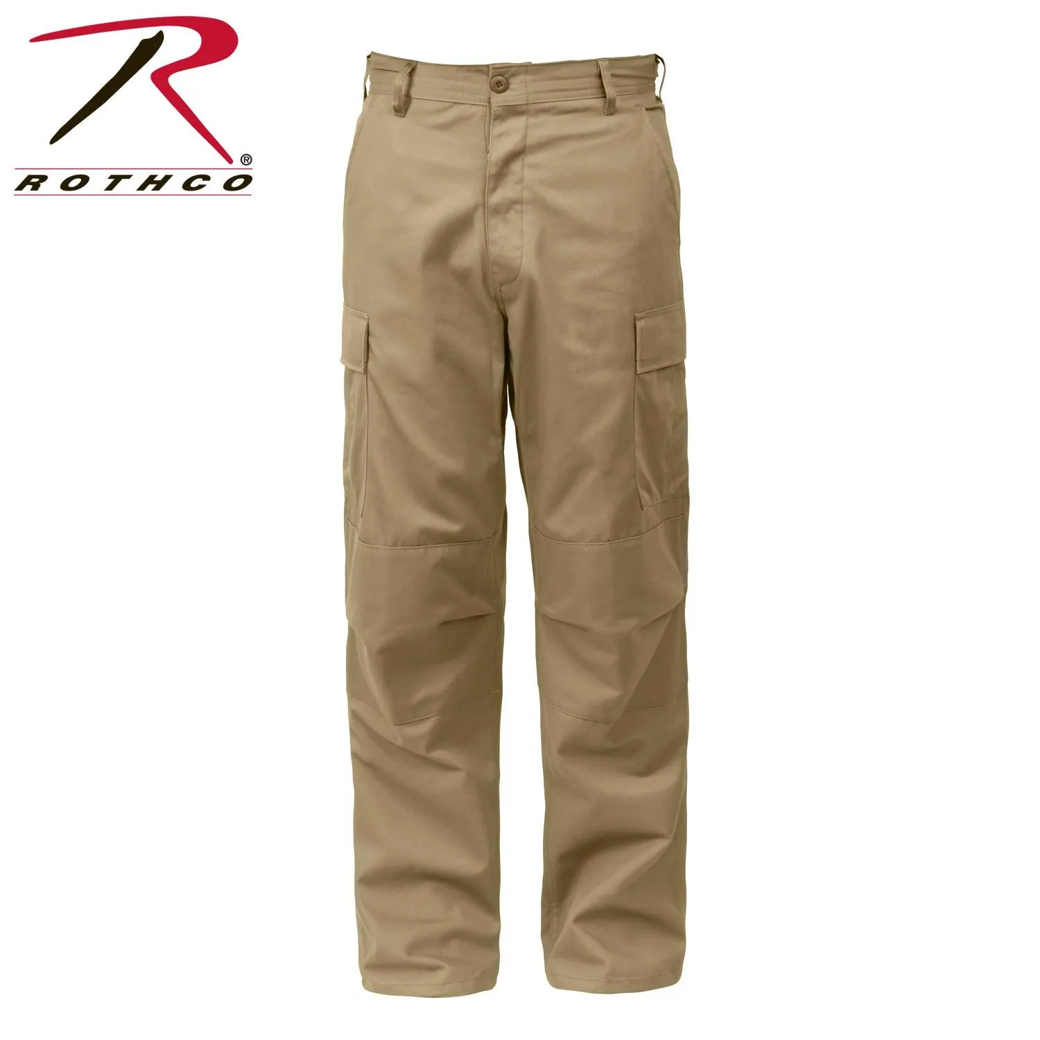 Relaxed Fit Zipper Fly BDU Pants