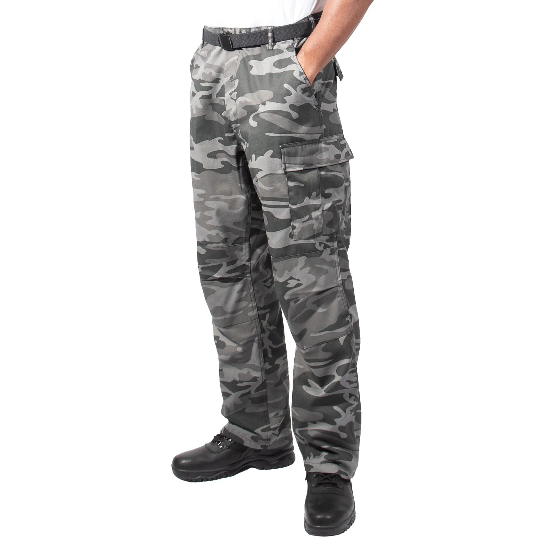 Relaxed Fit Zipper Fly BDU Pants