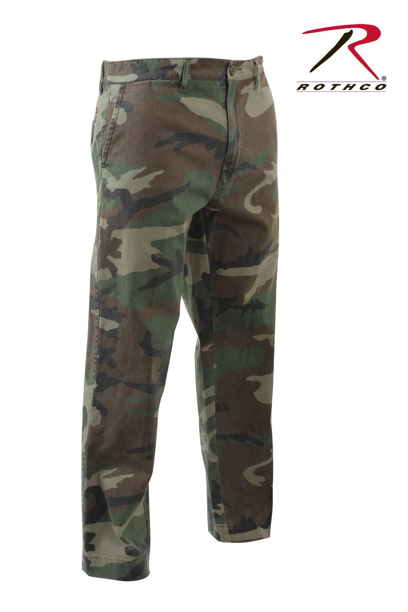 Relaxed Fit Zipper Fly BDU Pants