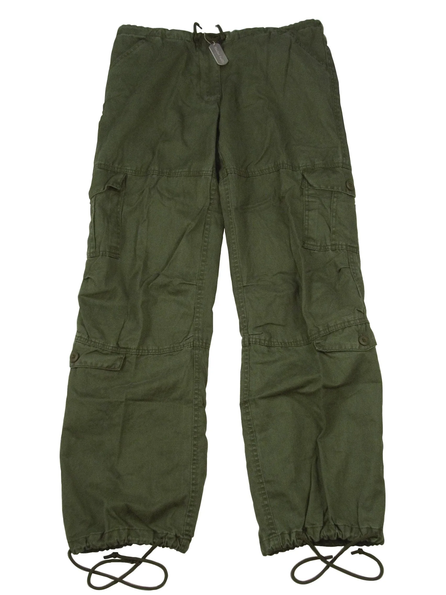 Relaxed Fit Zipper Fly BDU Pants