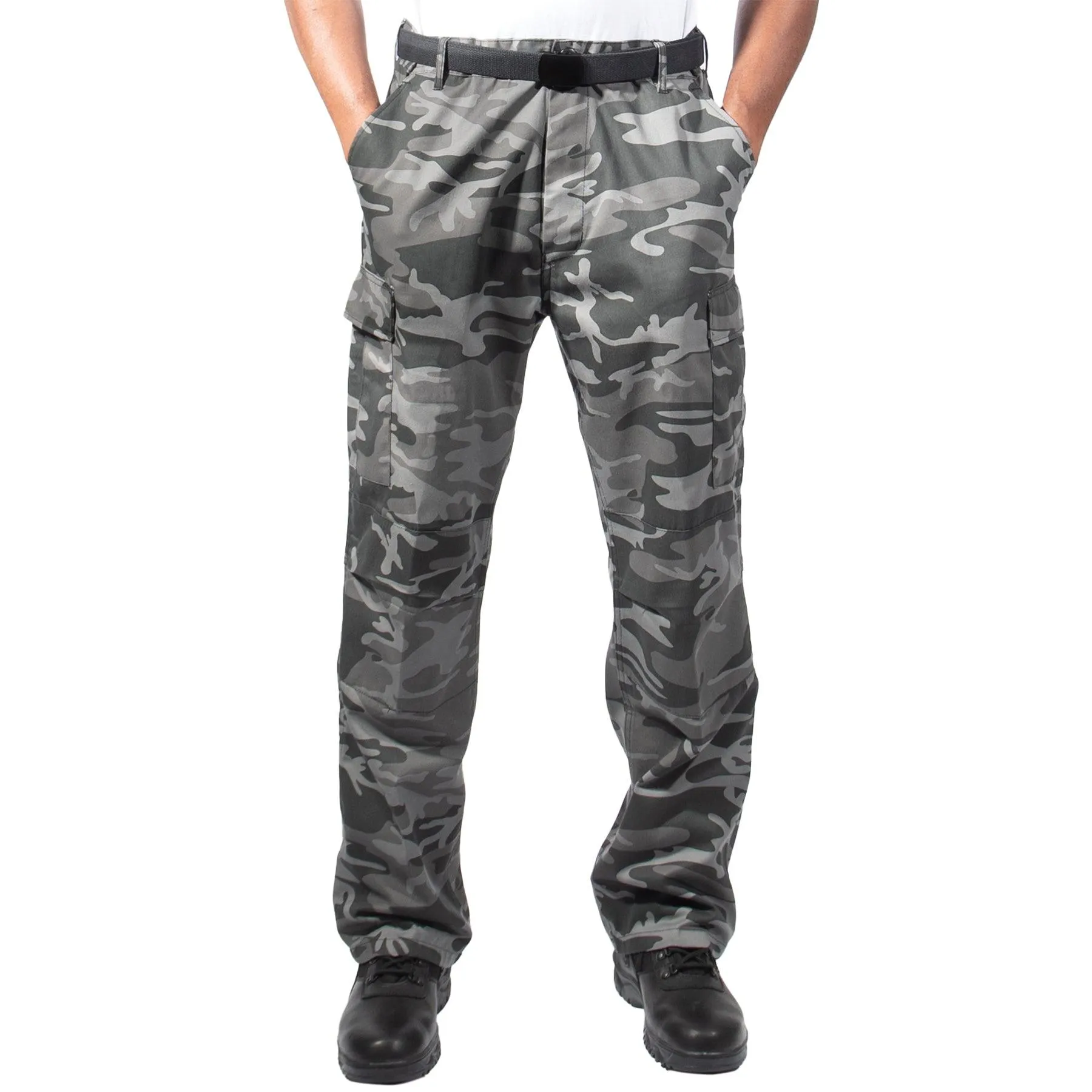 Relaxed Fit Zipper Fly BDU Pants