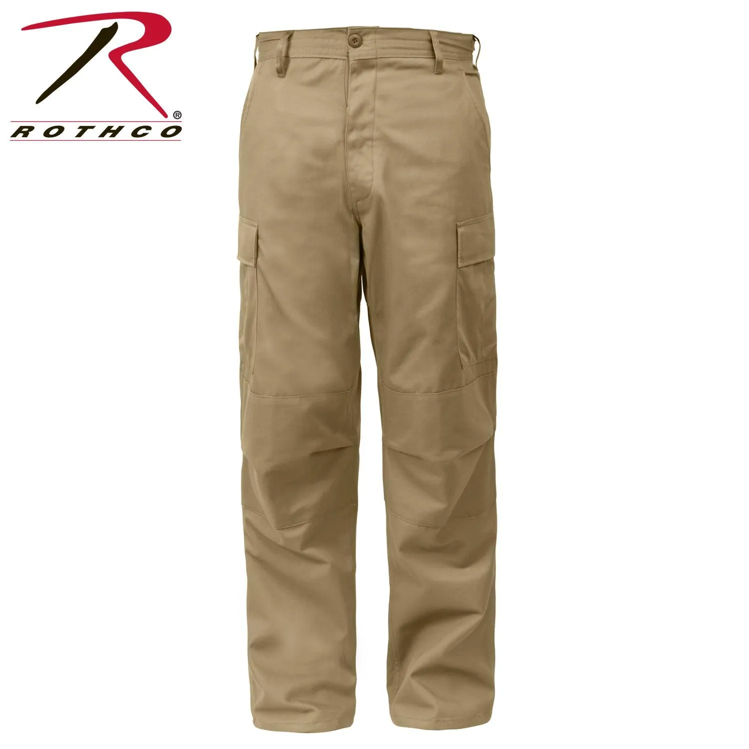 Relaxed Fit Zipper Fly BDU Pants