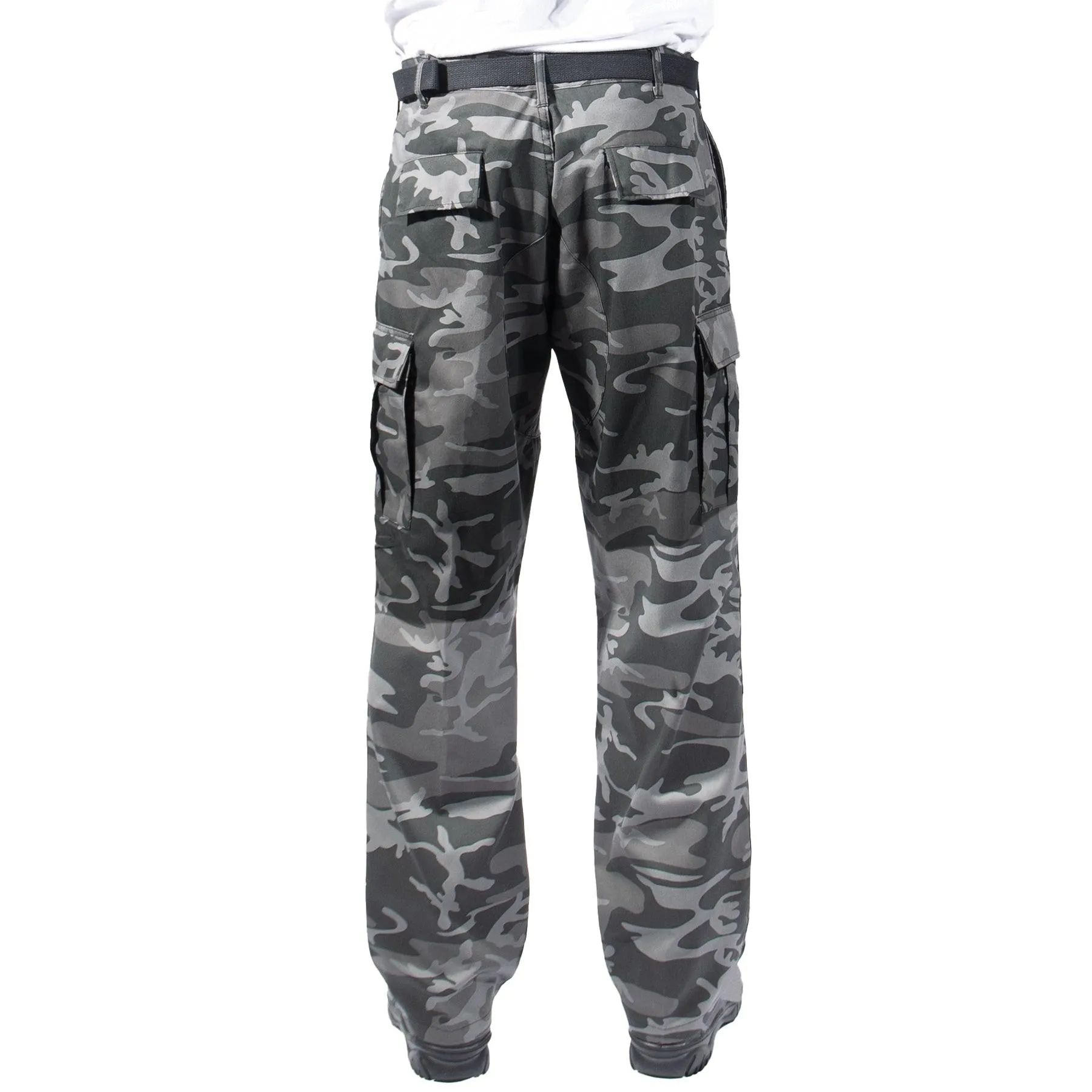 Relaxed Fit Zipper Fly BDU Pants