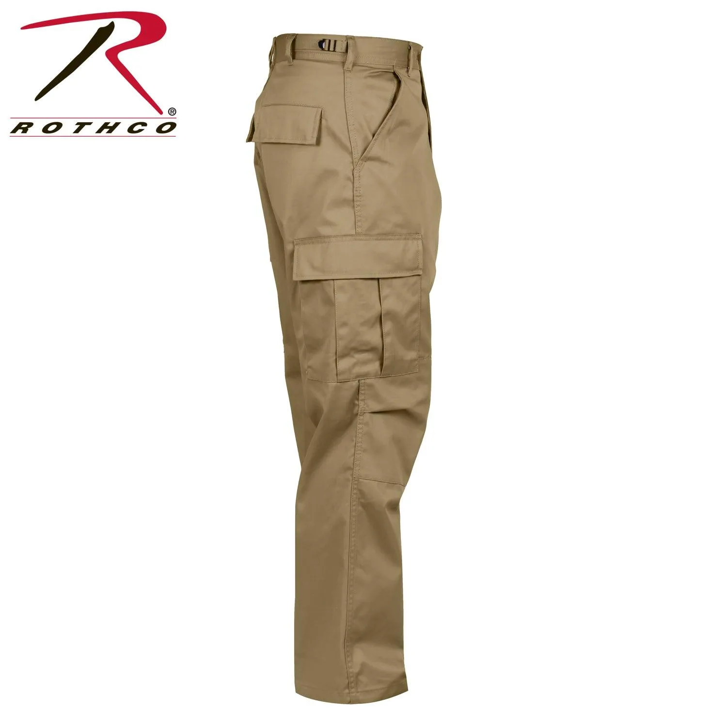 Relaxed Fit Zipper Fly BDU Pants