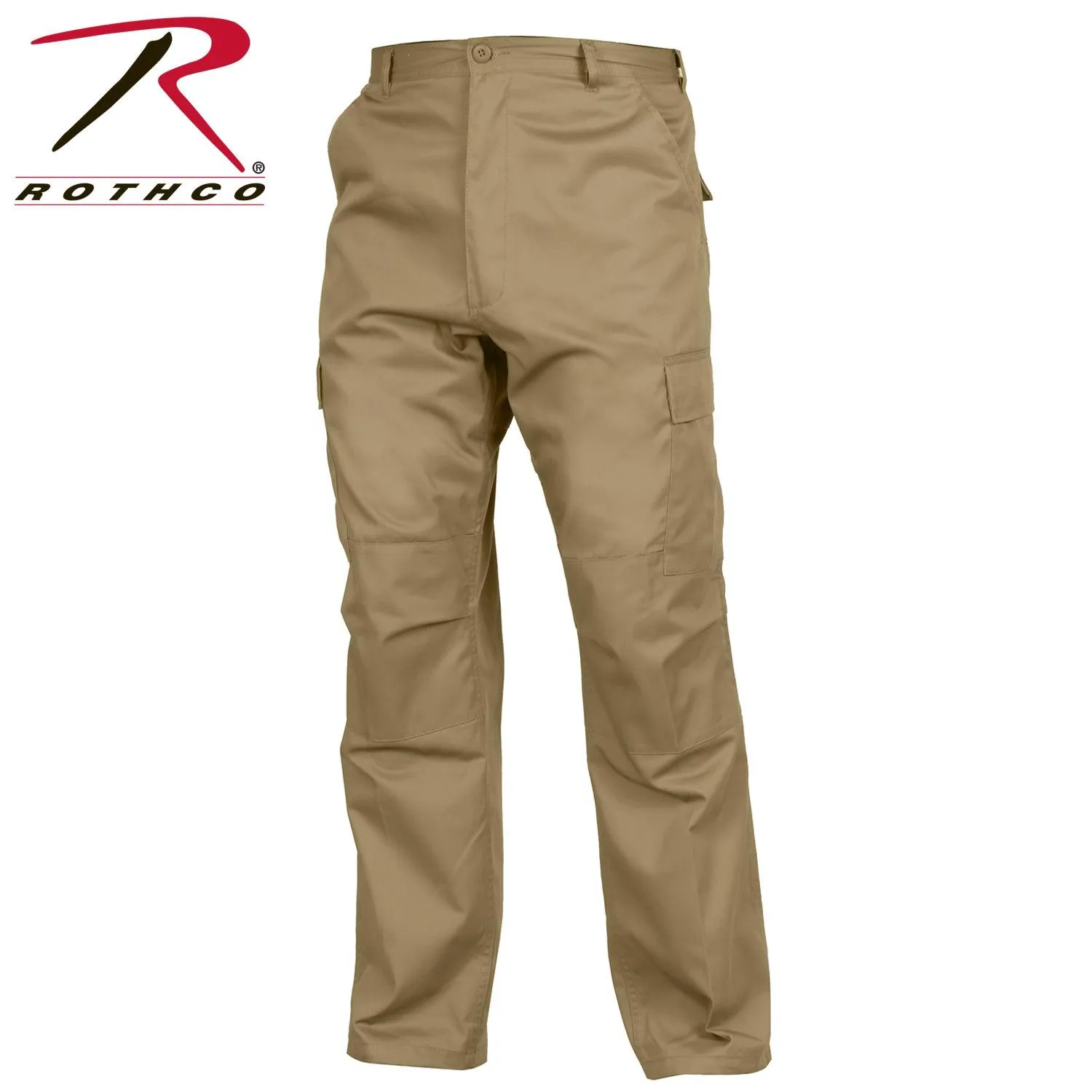 Relaxed Fit Zipper Fly BDU Pants