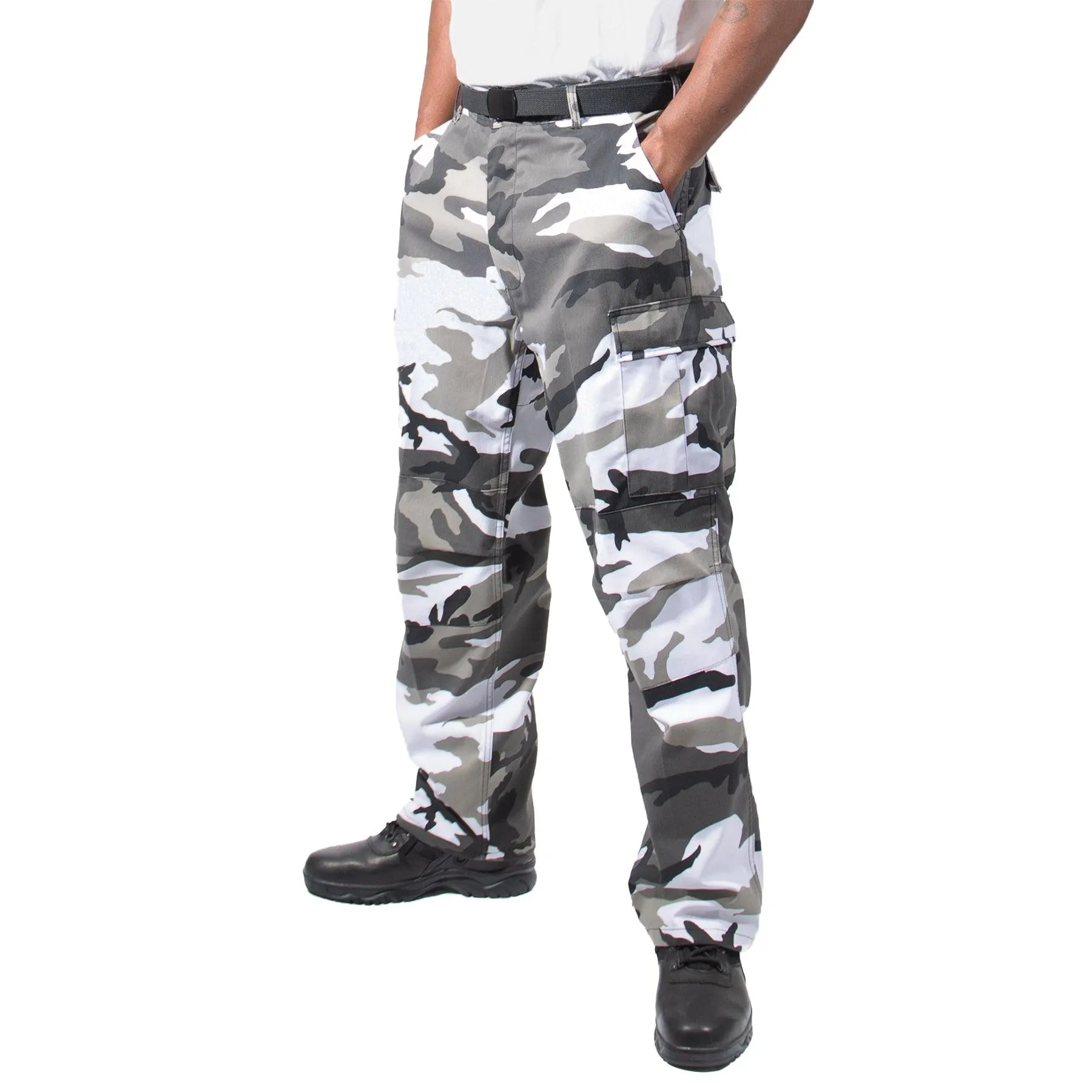 Relaxed Fit Zipper Fly BDU Pants