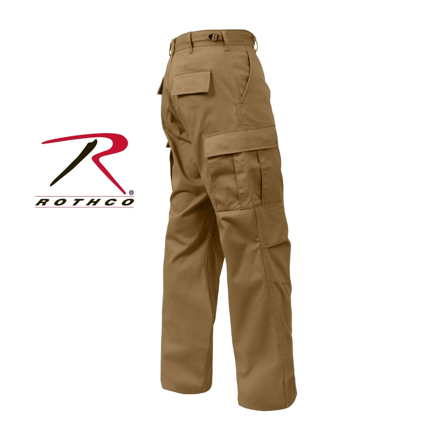 Relaxed Fit Zipper Fly BDU Pants