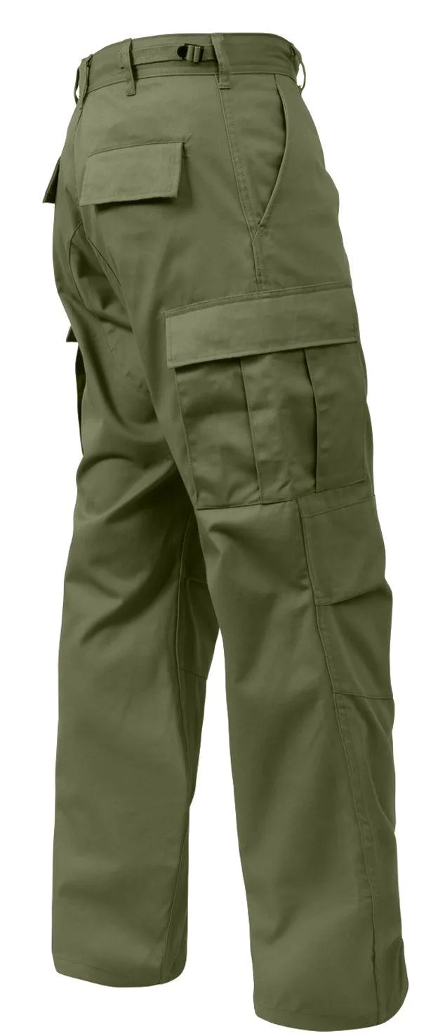 Relaxed Fit Zipper Fly BDU Pants