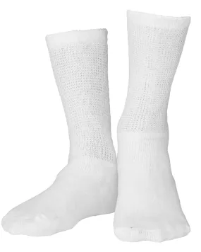 ReliefWear Diabetic Crew Length Socks, Loose Fit Top - 3 Pack