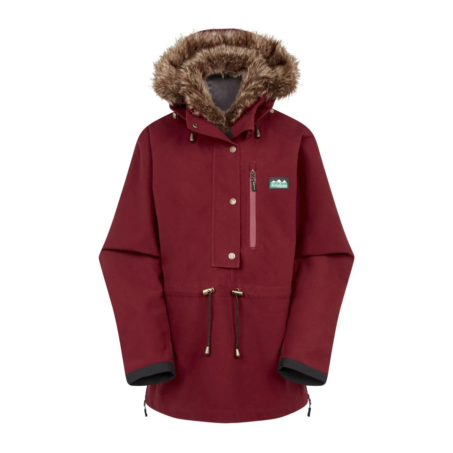 Ridgeline Womens Monsoon II Arctic Smock | Rhubarb