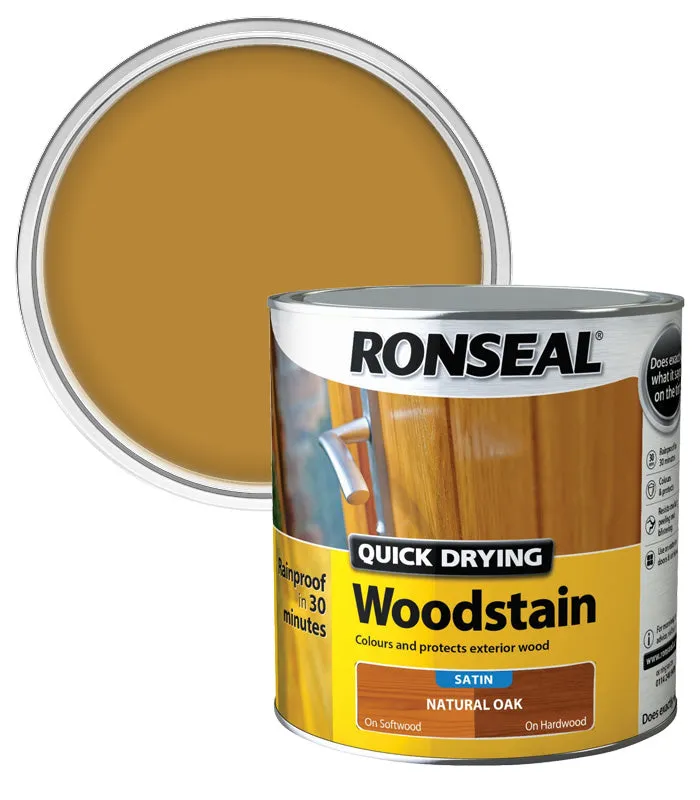 Ronseal Quick Drying Exterior Woodstain