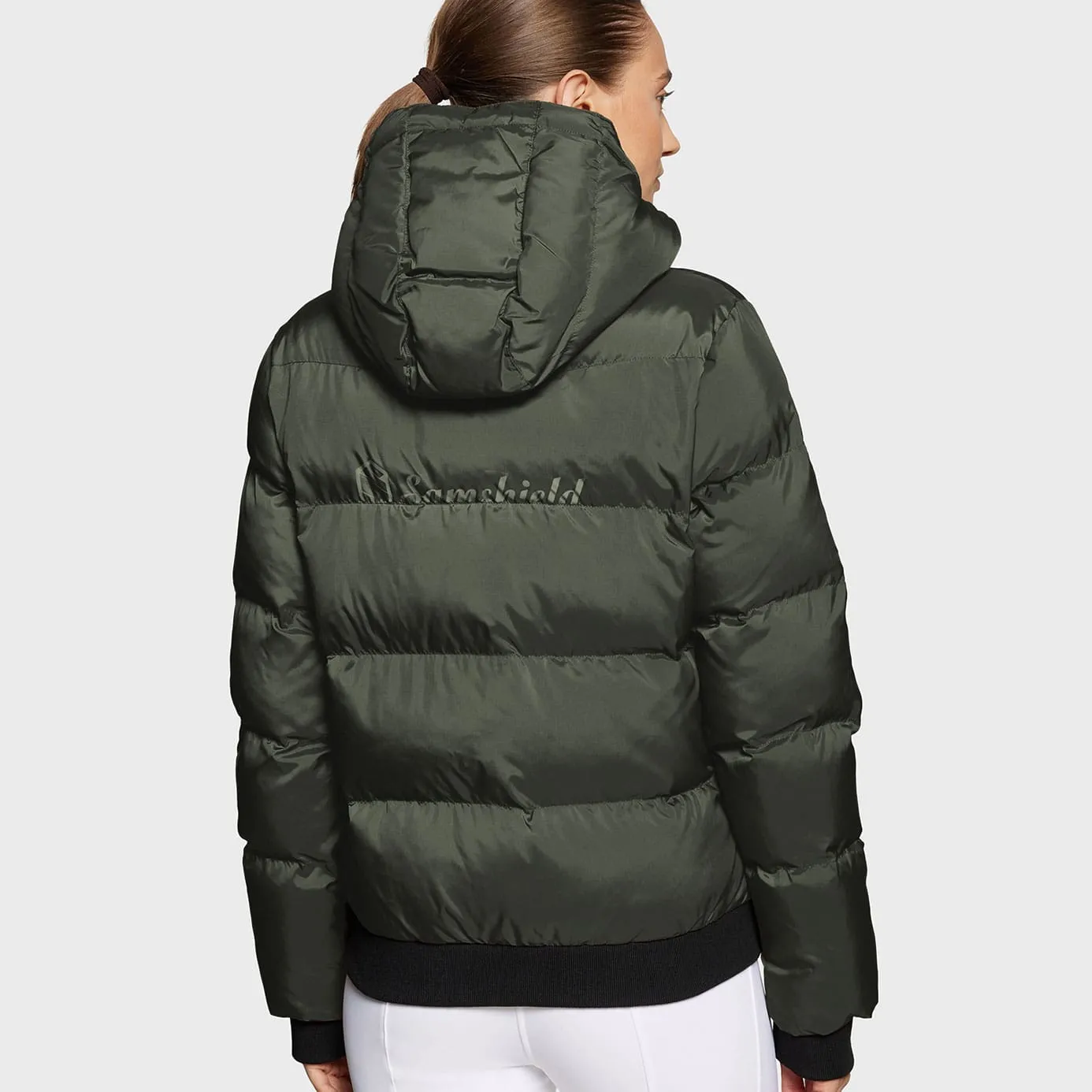 Samshield Billie Bomber Jacket - Avocado/Metal Eclipse