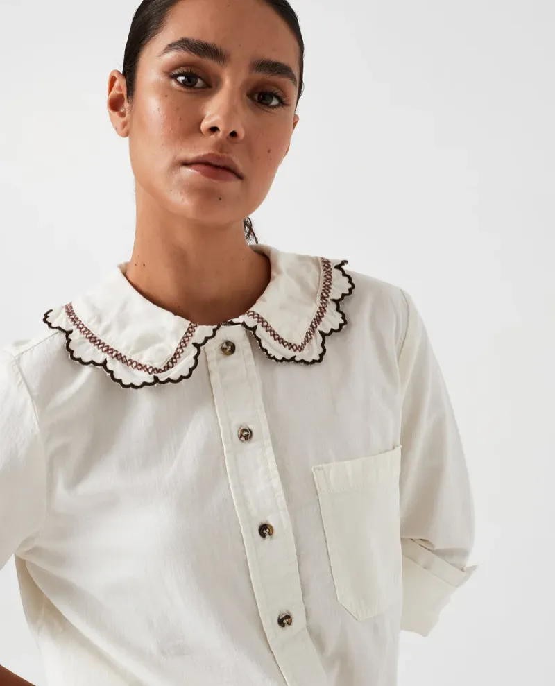 Seventy   Mochi Delilah Contrast Blouse