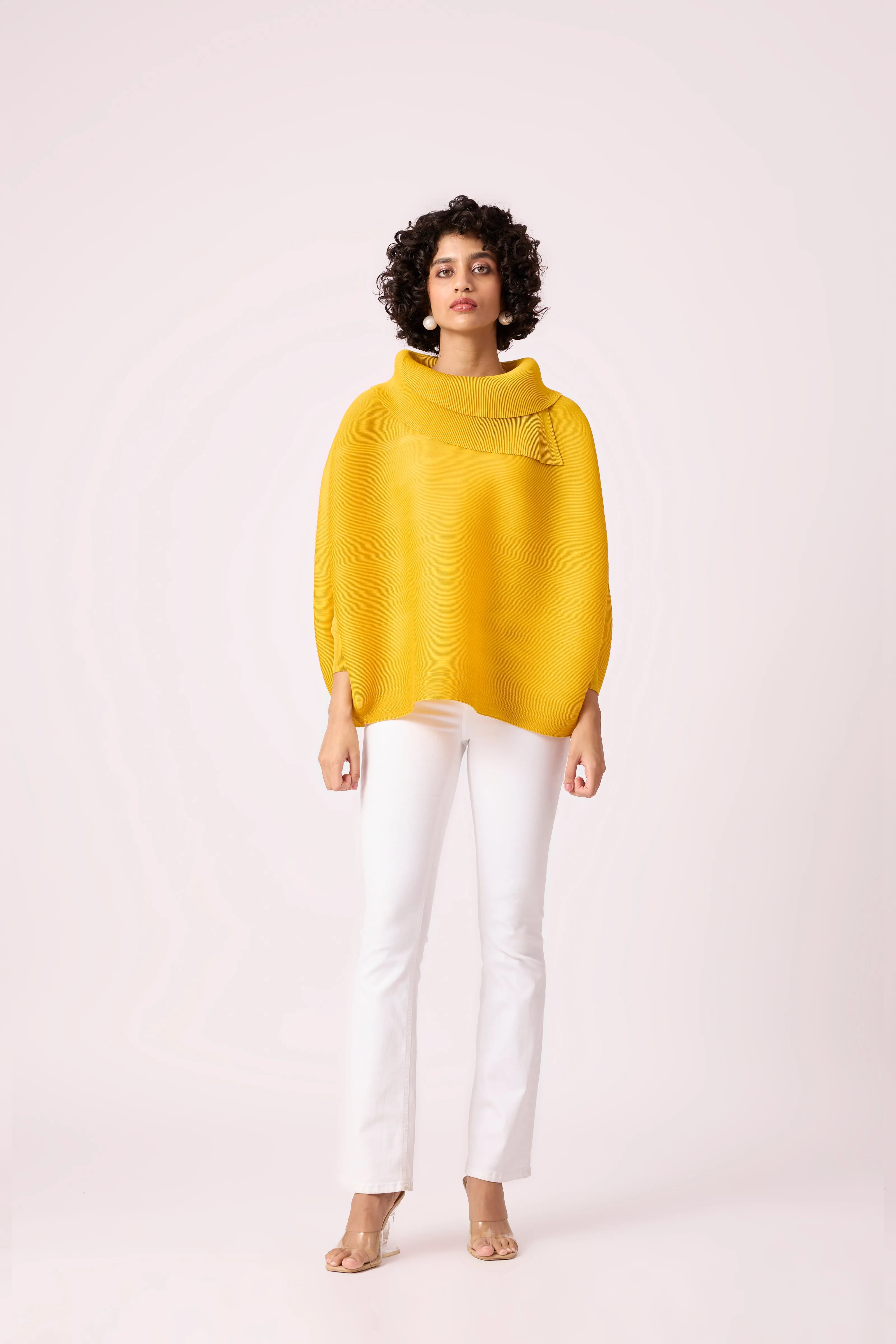 Sloane Batwing Top - Yellow