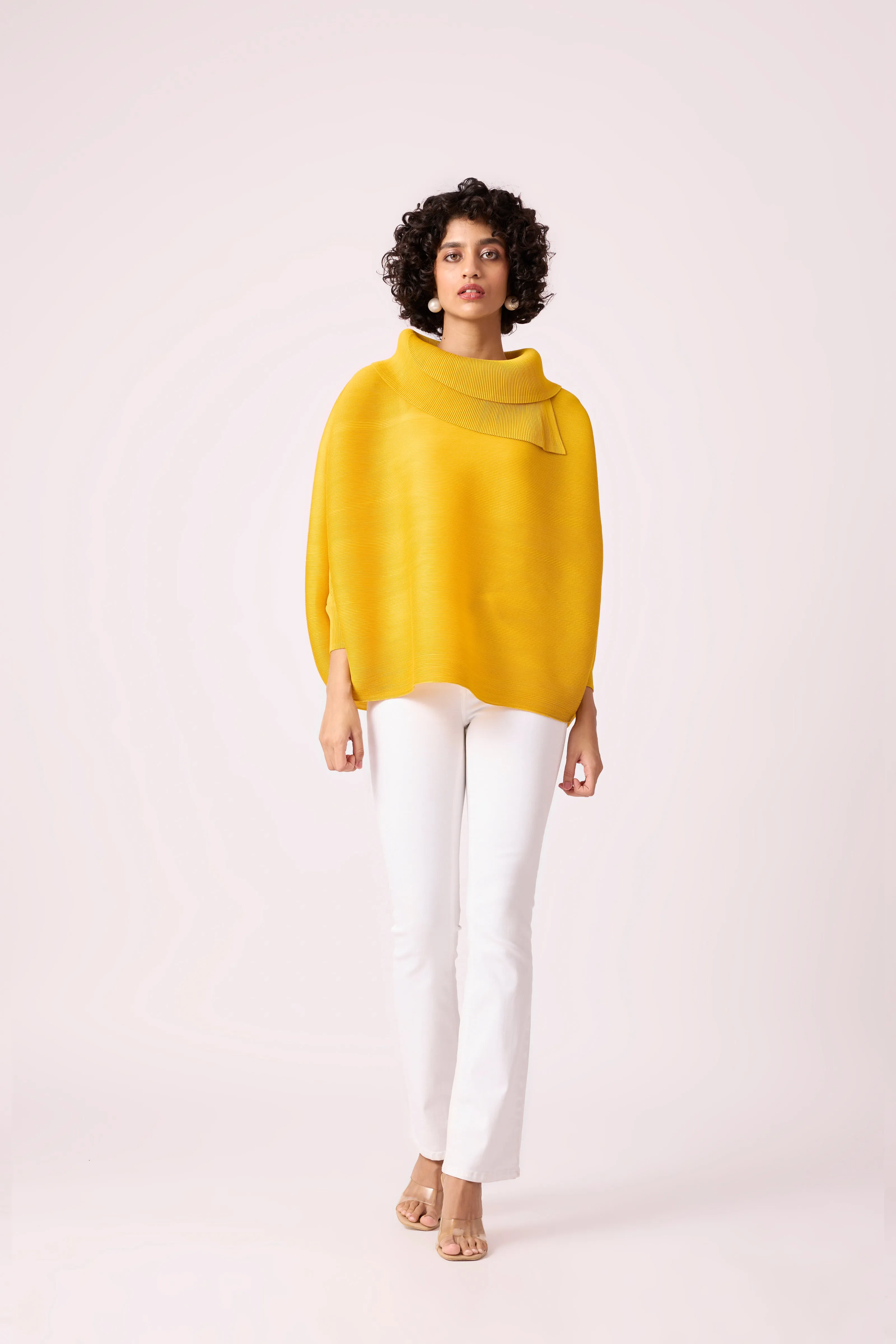 Sloane Batwing Top - Yellow