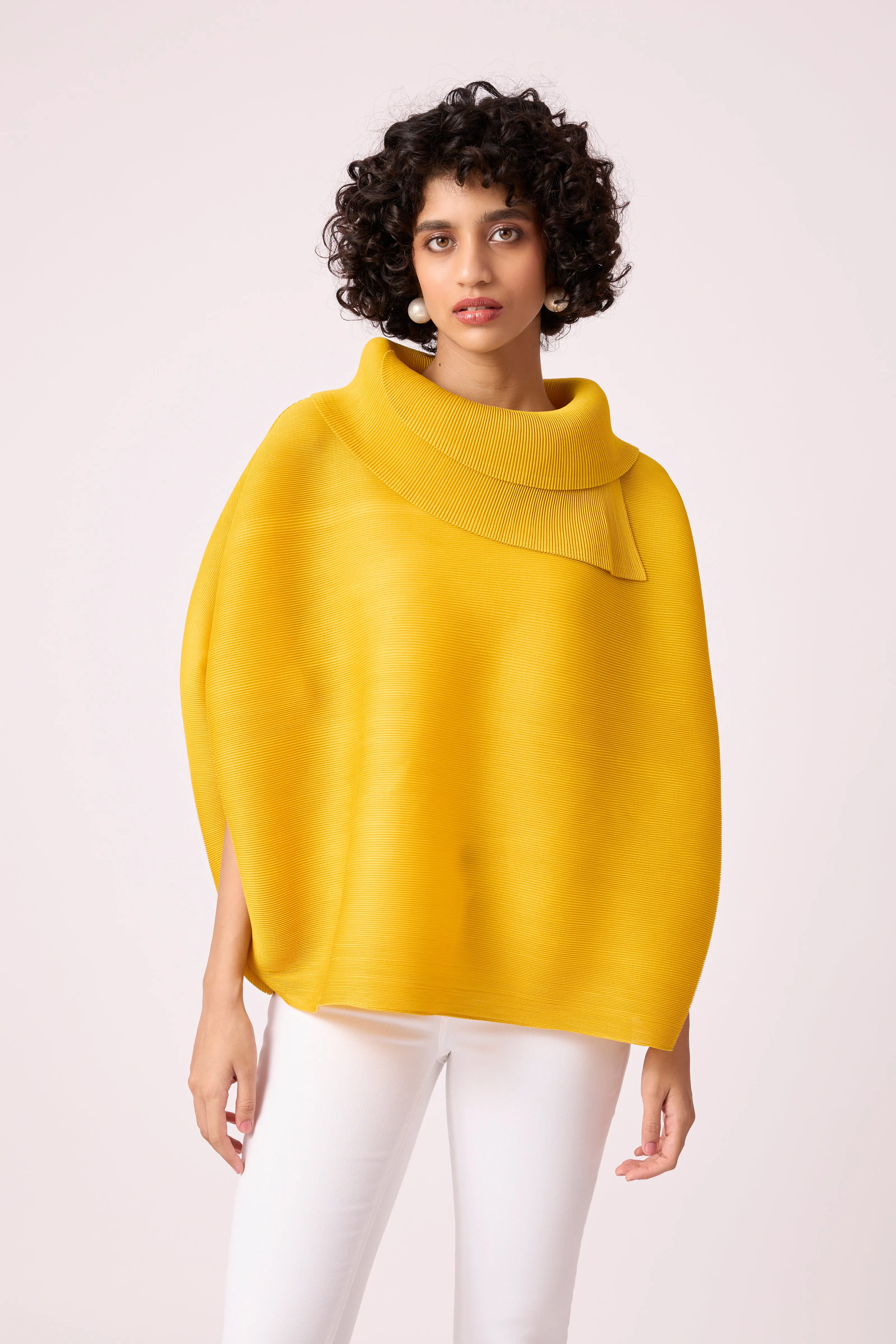 Sloane Batwing Top - Yellow