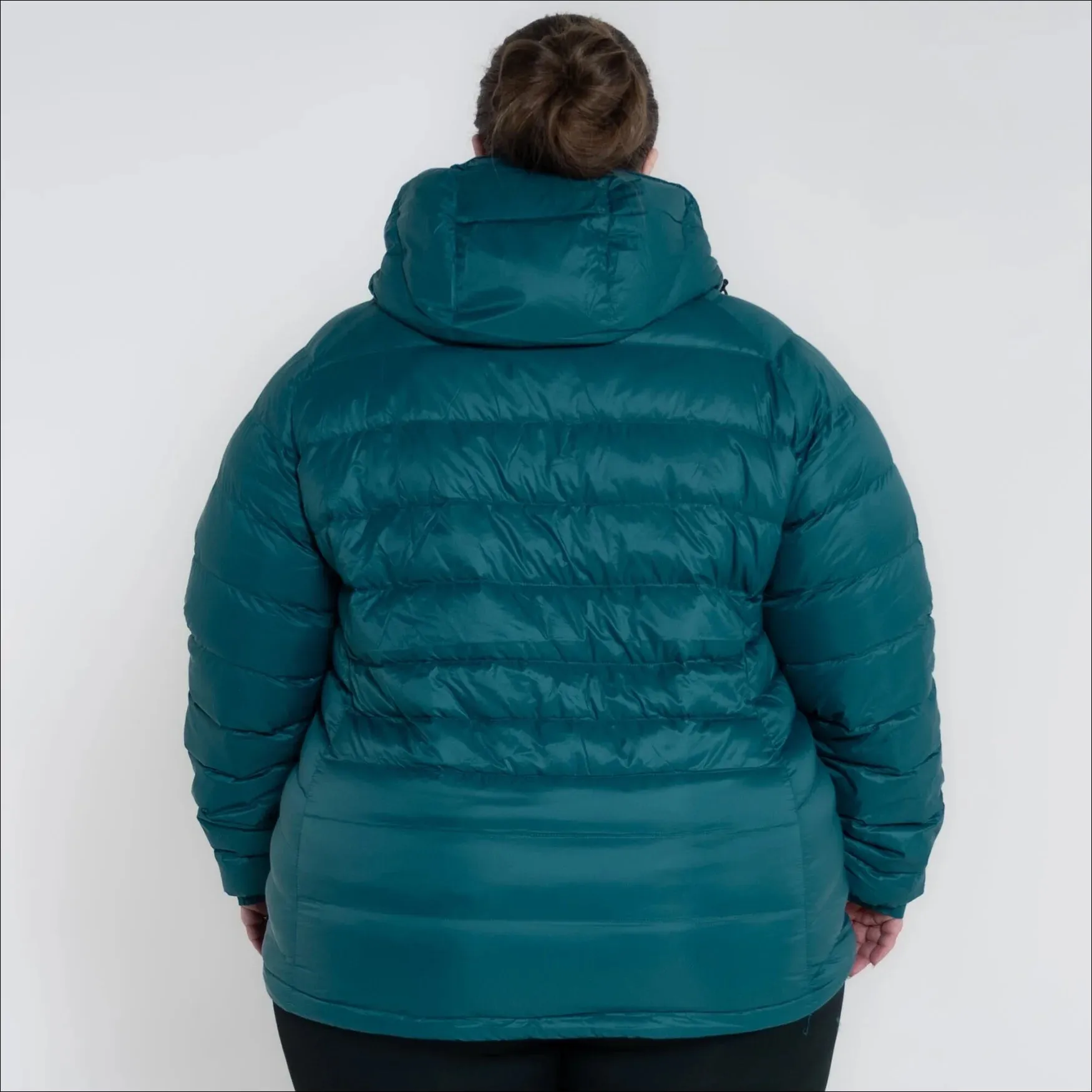 Snow Country Outerwear Women’s Plus Size Packable Down Jacket Hooded 1X-6X